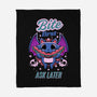 Bite First-None-Fleece-Blanket-FunkVampire