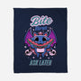 Bite First-None-Fleece-Blanket-FunkVampire