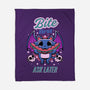 Bite First-None-Fleece-Blanket-FunkVampire