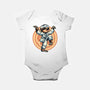 The Legend Of Karate Sloth-Baby-Basic-Onesie-glitchygorilla