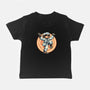 The Legend Of Karate Sloth-Baby-Basic-Tee-glitchygorilla