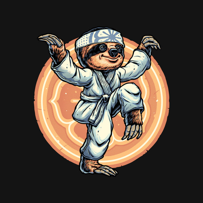 The Legend Of Karate Sloth-Youth-Crew Neck-Sweatshirt-glitchygorilla