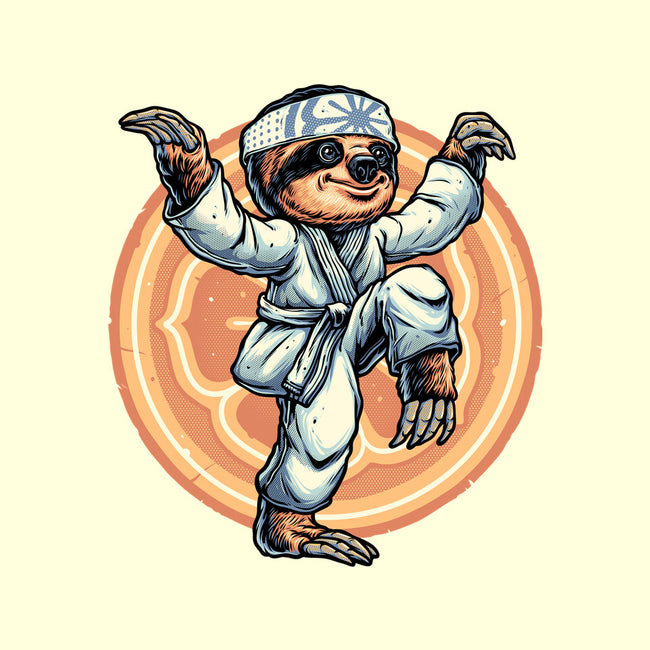 The Legend Of Karate Sloth-None-Adjustable Tote-Bag-glitchygorilla