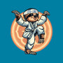 The Legend Of Karate Sloth-Mens-Heavyweight-Tee-glitchygorilla