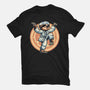 The Legend Of Karate Sloth-Womens-Fitted-Tee-glitchygorilla