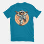 The Legend Of Karate Sloth-Mens-Heavyweight-Tee-glitchygorilla
