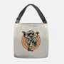 The Legend Of Karate Sloth-None-Adjustable Tote-Bag-glitchygorilla