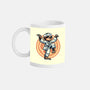 The Legend Of Karate Sloth-None-Mug-Drinkware-glitchygorilla
