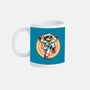 The Legend Of Karate Sloth-None-Mug-Drinkware-glitchygorilla