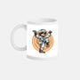 The Legend Of Karate Sloth-None-Mug-Drinkware-glitchygorilla