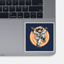 The Legend Of Karate Sloth-None-Glossy-Sticker-glitchygorilla