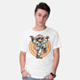 The Legend Of Karate Sloth-Mens-Basic-Tee-glitchygorilla