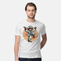 The Legend Of Karate Sloth-Mens-Premium-Tee-glitchygorilla