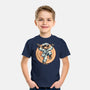 The Legend Of Karate Sloth-Youth-Basic-Tee-glitchygorilla