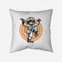 The Legend Of Karate Sloth-None-Removable Cover w Insert-Throw Pillow-glitchygorilla
