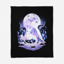 White Dragon-None-Fleece-Blanket-Vallina84