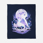 White Dragon-None-Fleece-Blanket-Vallina84