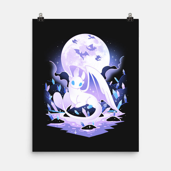 White Dragon-None-Matte-Poster-Vallina84