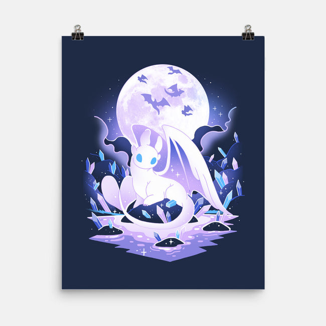 White Dragon-None-Matte-Poster-Vallina84