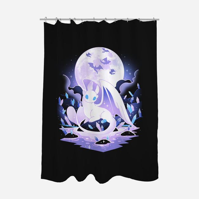 White Dragon-None-Polyester-Shower Curtain-Vallina84
