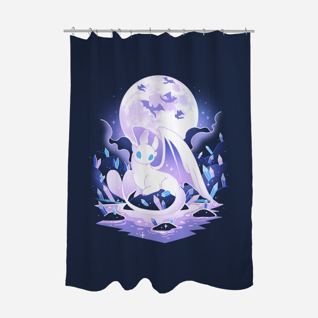 White Dragon-None-Polyester-Shower Curtain-Vallina84