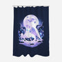 White Dragon-None-Polyester-Shower Curtain-Vallina84