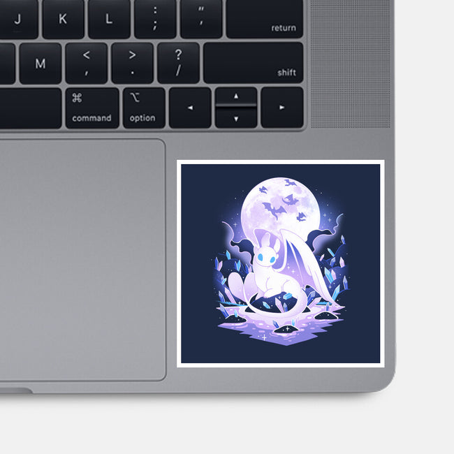 White Dragon-None-Glossy-Sticker-Vallina84