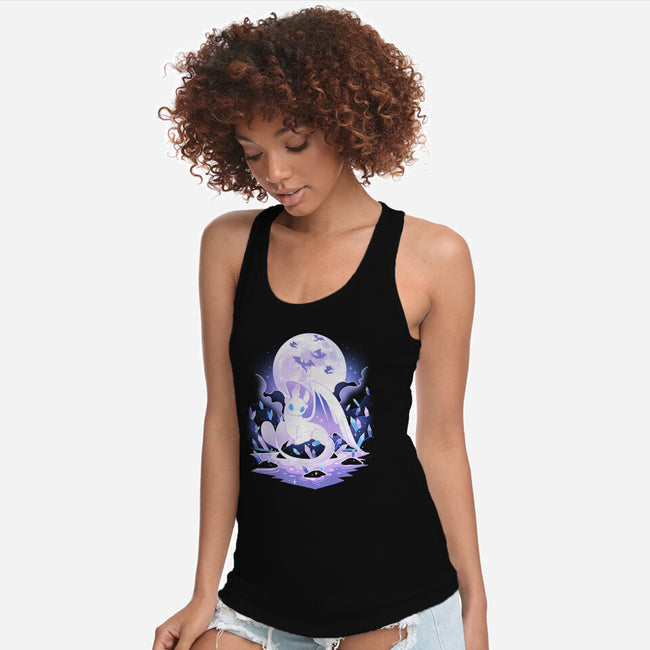 White Dragon-Womens-Racerback-Tank-Vallina84