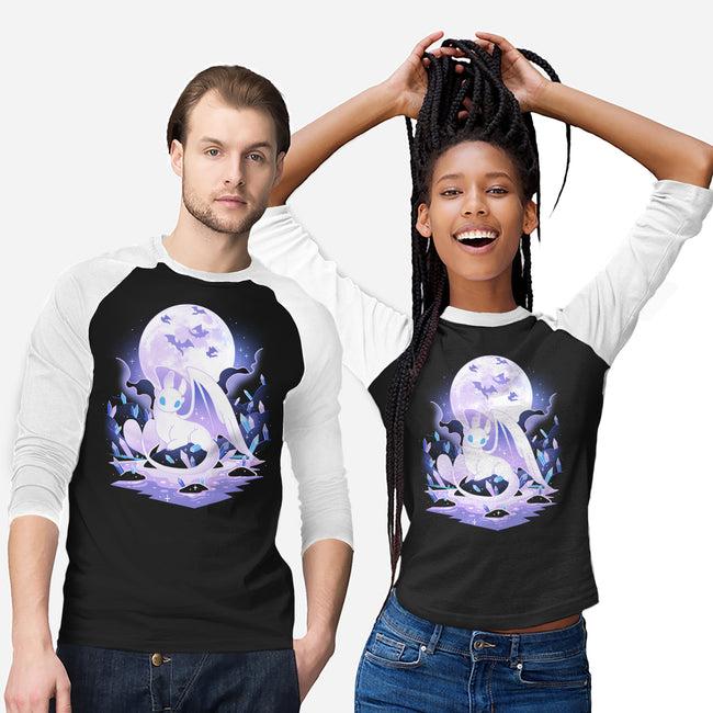 White Dragon-Unisex-Baseball-Tee-Vallina84