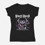 Black Sheep Rock Metal-Womens-V-Neck-Tee-NemiMakeit