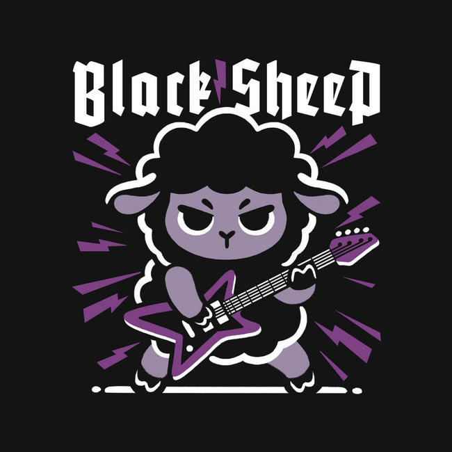 Black Sheep Rock Metal-Unisex-Pullover-Sweatshirt-NemiMakeit