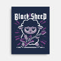 Black Sheep Rock Metal-None-Stretched-Canvas-NemiMakeit