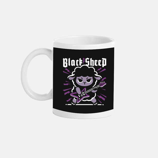 Black Sheep Rock Metal-None-Mug-Drinkware-NemiMakeit