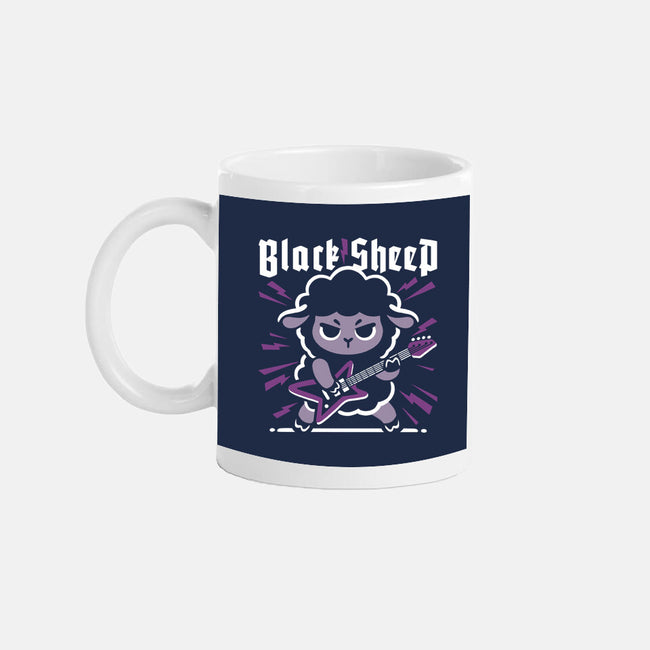 Black Sheep Rock Metal-None-Mug-Drinkware-NemiMakeit