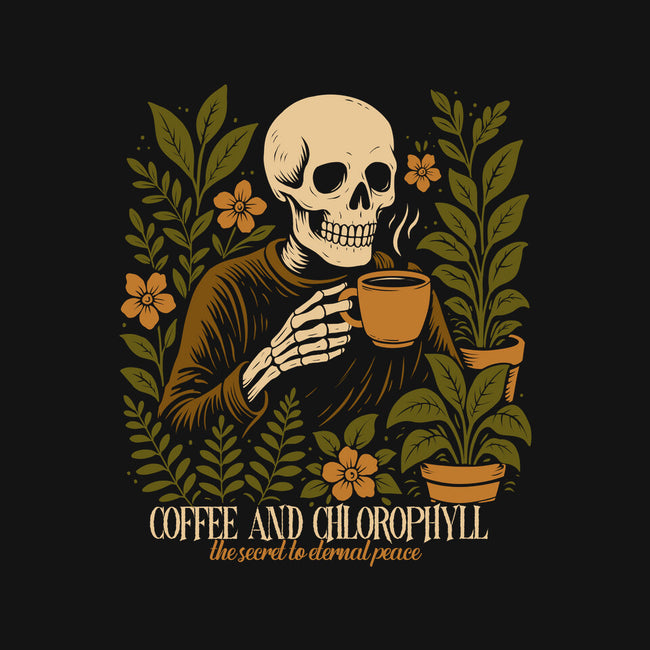 Coffee And Chlorophyll-Womens-V-Neck-Tee-Eoli Studio