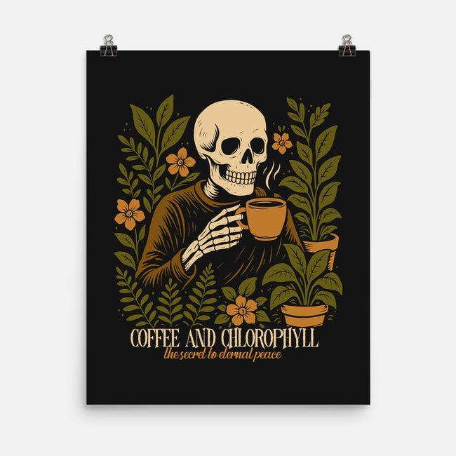 Coffee And Chlorophyll-None-Matte-Poster-Eoli Studio