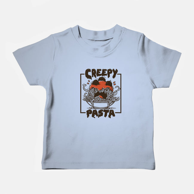 Creepy Pasta-Baby-Basic-Tee-Vallina84