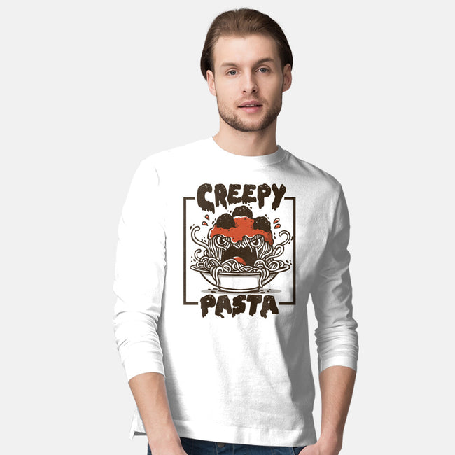 Creepy Pasta-Mens-Long Sleeved-Tee-Vallina84