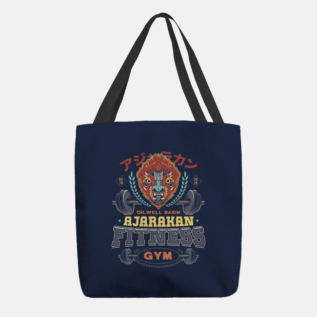 Ajarakan Fitness Emblem-None-Basic Tote-Bag-LAGELANTEE