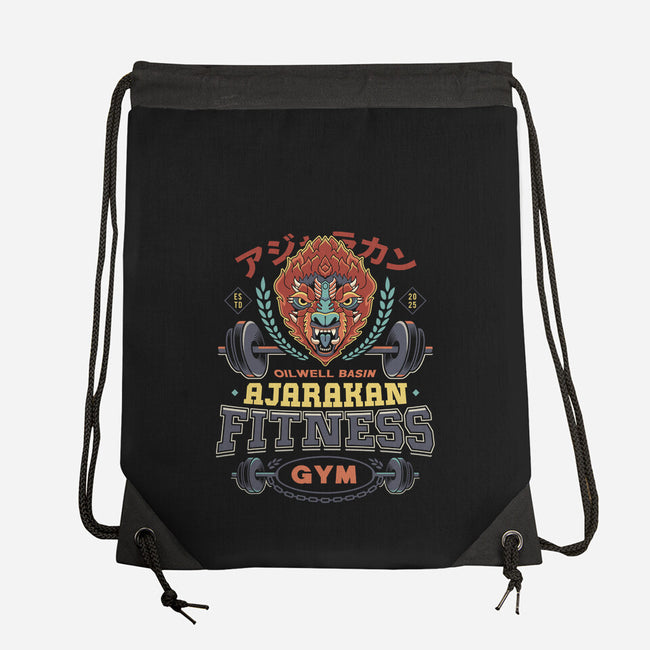 Ajarakan Fitness Emblem-None-Drawstring-Bag-LAGELANTEE