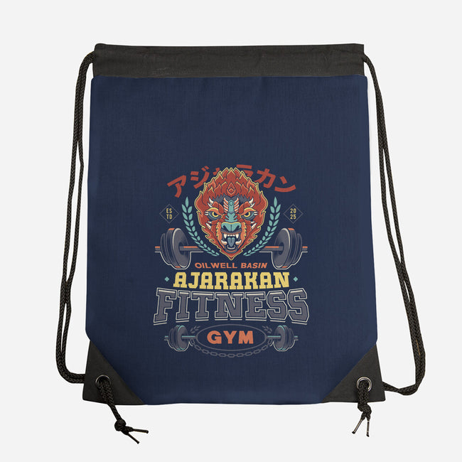 Ajarakan Fitness Emblem-None-Drawstring-Bag-LAGELANTEE
