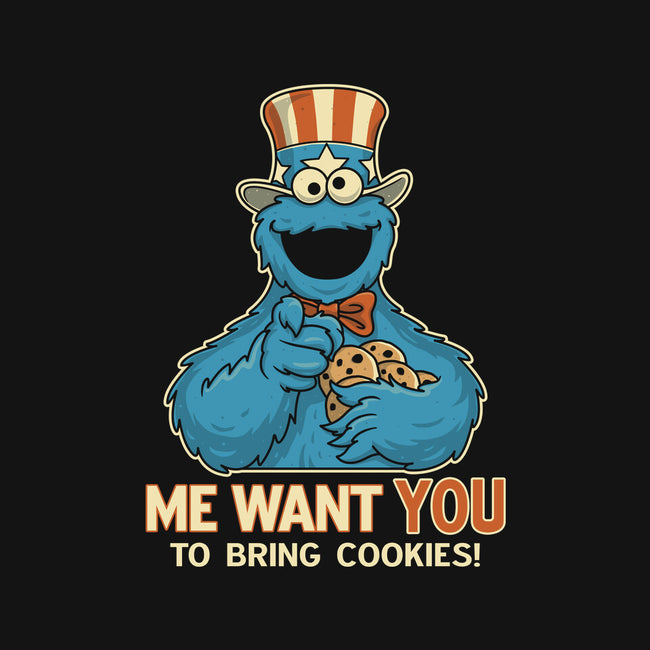 Bring Sam Cookies-Womens-V-Neck-Tee-retrodivision