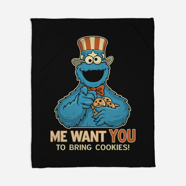 Bring Sam Cookies-None-Fleece-Blanket-retrodivision