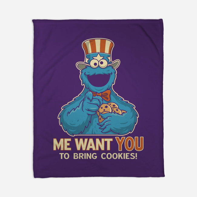 Bring Sam Cookies-None-Fleece-Blanket-retrodivision