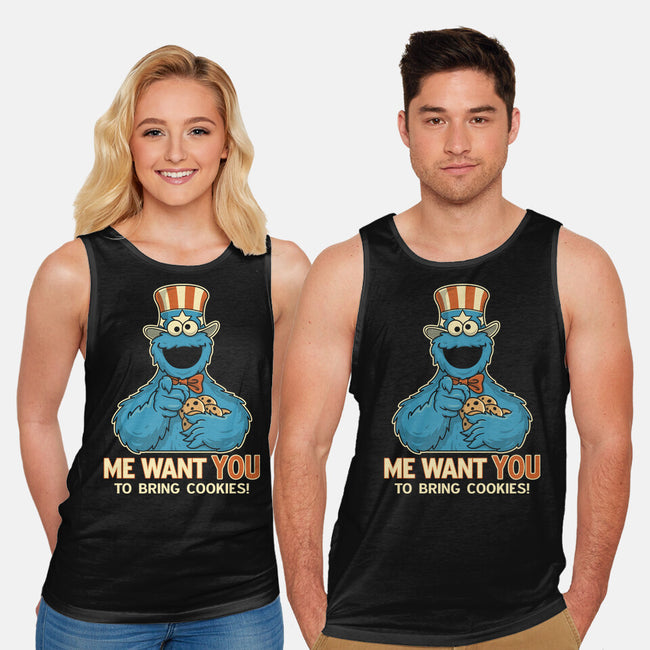 Bring Sam Cookies-Unisex-Basic-Tank-retrodivision