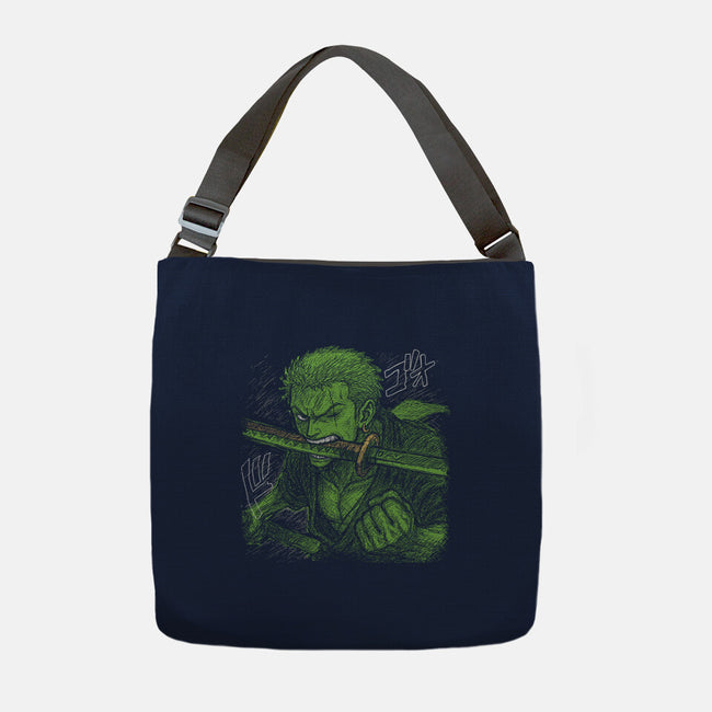Pirate Hunter Swordsman-None-Adjustable Tote-Bag-constantine2454