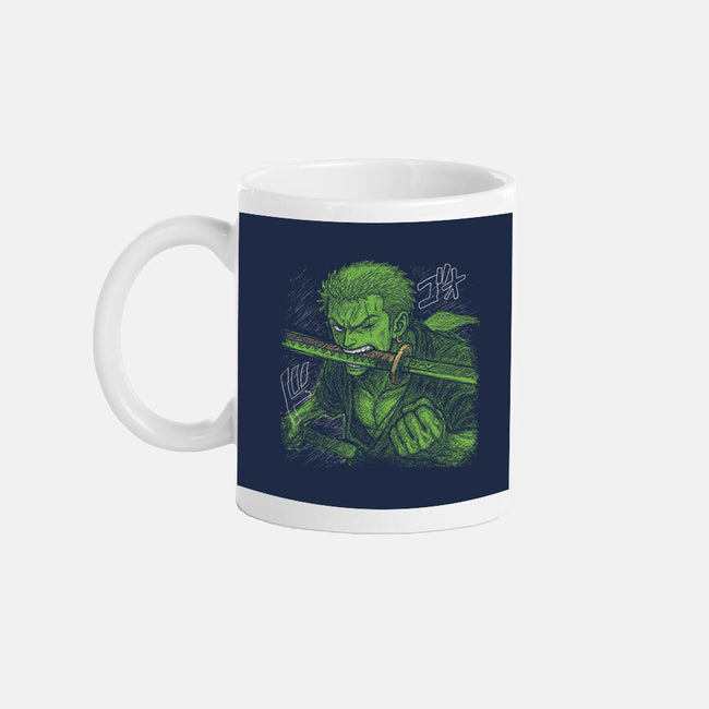 Pirate Hunter Swordsman-None-Mug-Drinkware-constantine2454