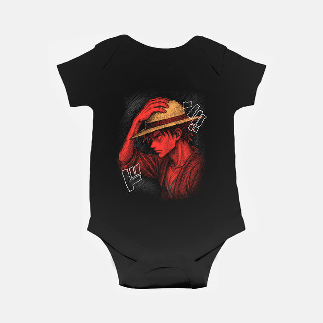 Mugiwara Pirate King-Baby-Basic-Onesie-constantine2454