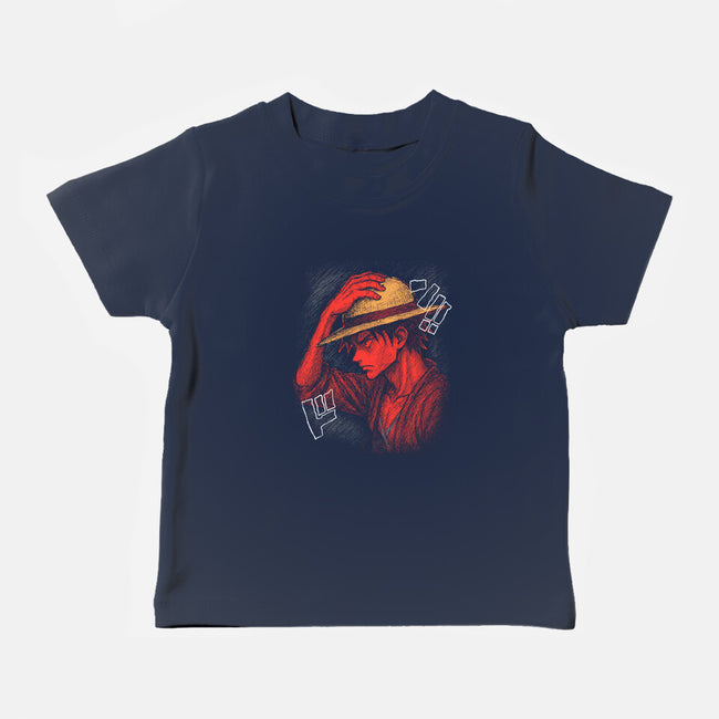 Mugiwara Pirate King-Baby-Basic-Tee-constantine2454