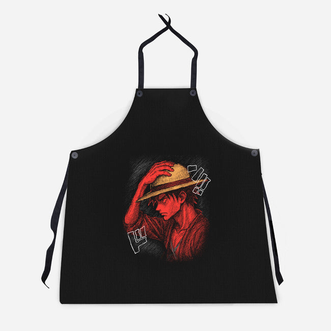 Mugiwara Pirate King-Unisex-Kitchen-Apron-constantine2454